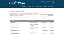 Desktop Screenshot of careers.northwindgrp.com